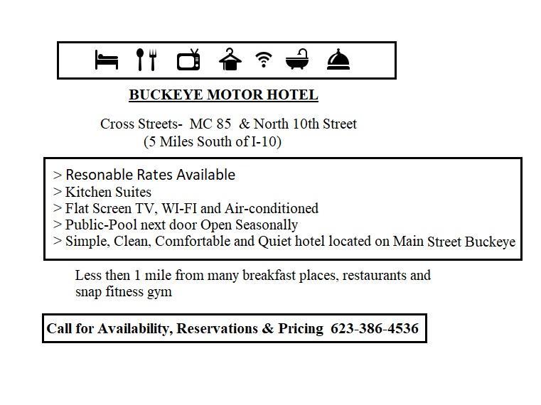 Buckeye Motor Hotel Екстериор снимка
